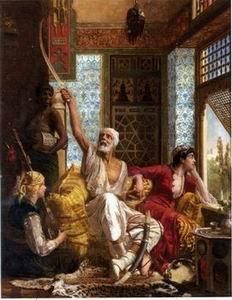 unknow artist Arab or Arabic people and life. Orientalism oil paintings 53 oil painting image